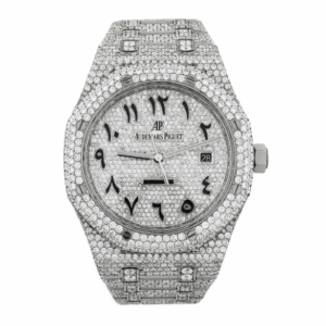 Audemars Piguet Royal Oak “Iced Out” 15400ST.OO.1220ST.02 Authentic Replica Edition